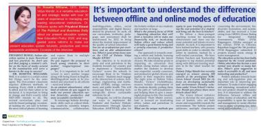 Difference Between Offline and Online Modes of Education